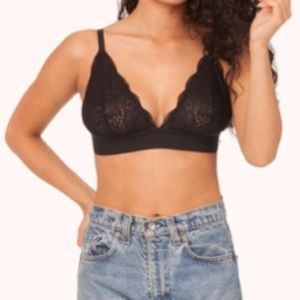 Lively Black Bralette